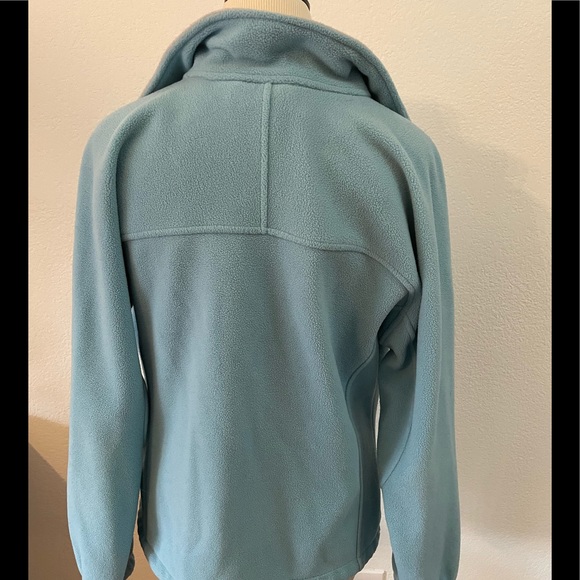 Free Country cozy light blue zip up fleece jacket size small - Picture 4 of 7